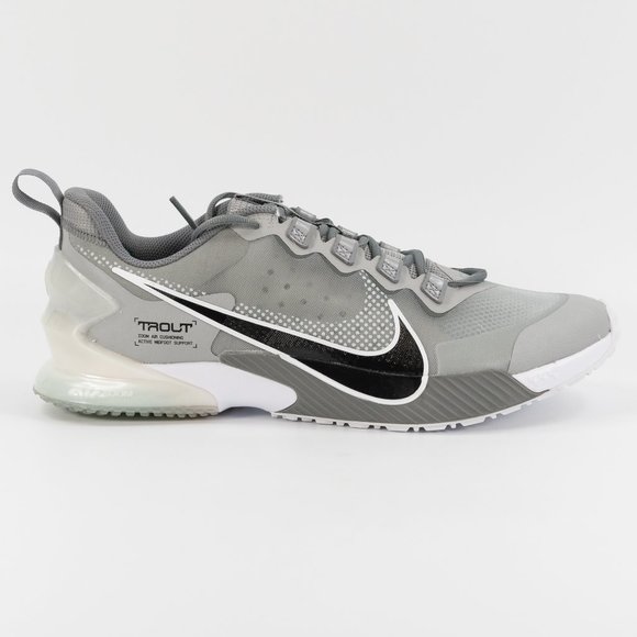 Nike Force Zoom Trout LTD TF 'Light Smoke Grey' CZ5916-003 size 12.5 - Picture 2 of 8